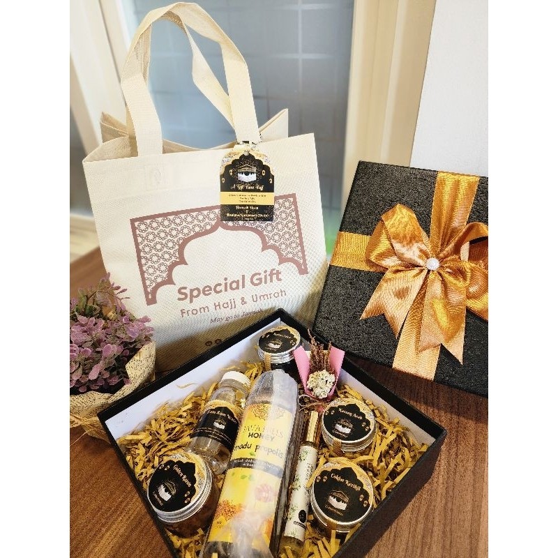 

oleh oleh haji umrah paket premium/umrah gift/hajji gift/premium gift hajji