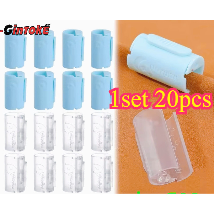 20pcs Penjepit Sprei Anti Geser Jepit Sprei Kasur Penjepit Ujung Sprei Klip Bedsheet Anti Slip Penge