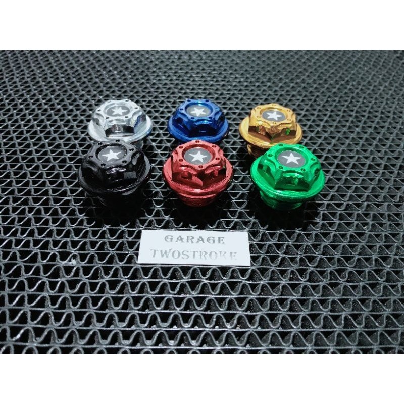 TUTUP OLI MESIN TUTUP OLI BAK MESIN VARIASI MODEL CNC BUAT NINJA R NINJA SS NINJA RR OLD NINJA RR NE