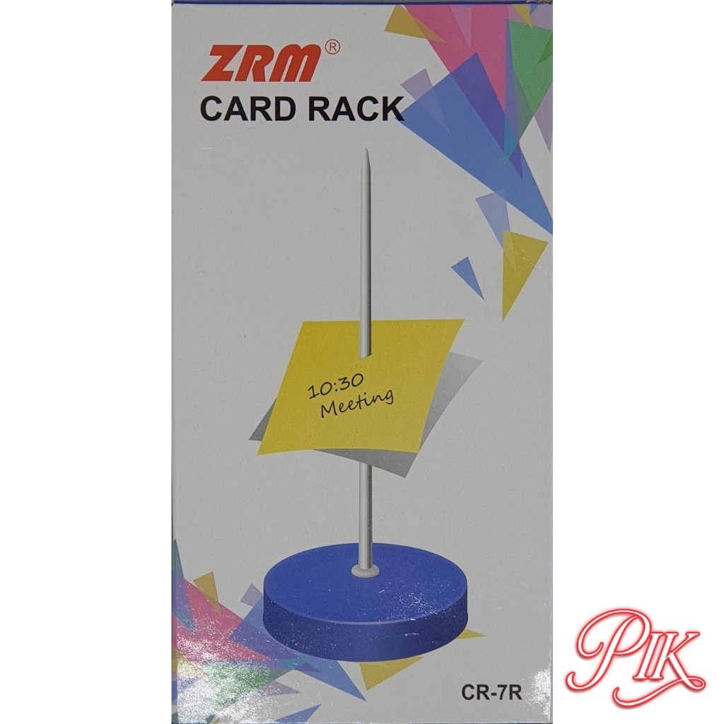 

Apazada Card Rack Steel / Paku Tusukan Kertas Bon / Tusukan Nota ZRM CR-7R