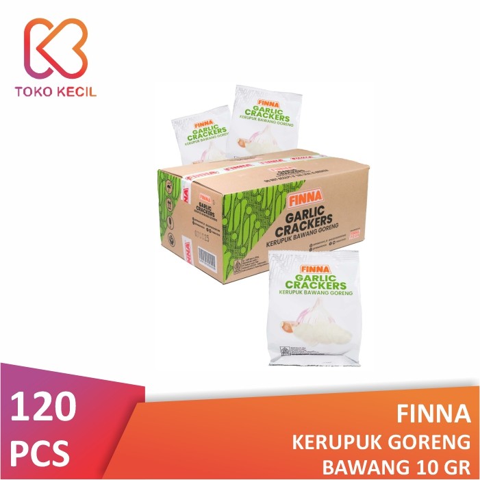 

Finna Kerupuk Goreng Bawang (120 x 10gr)