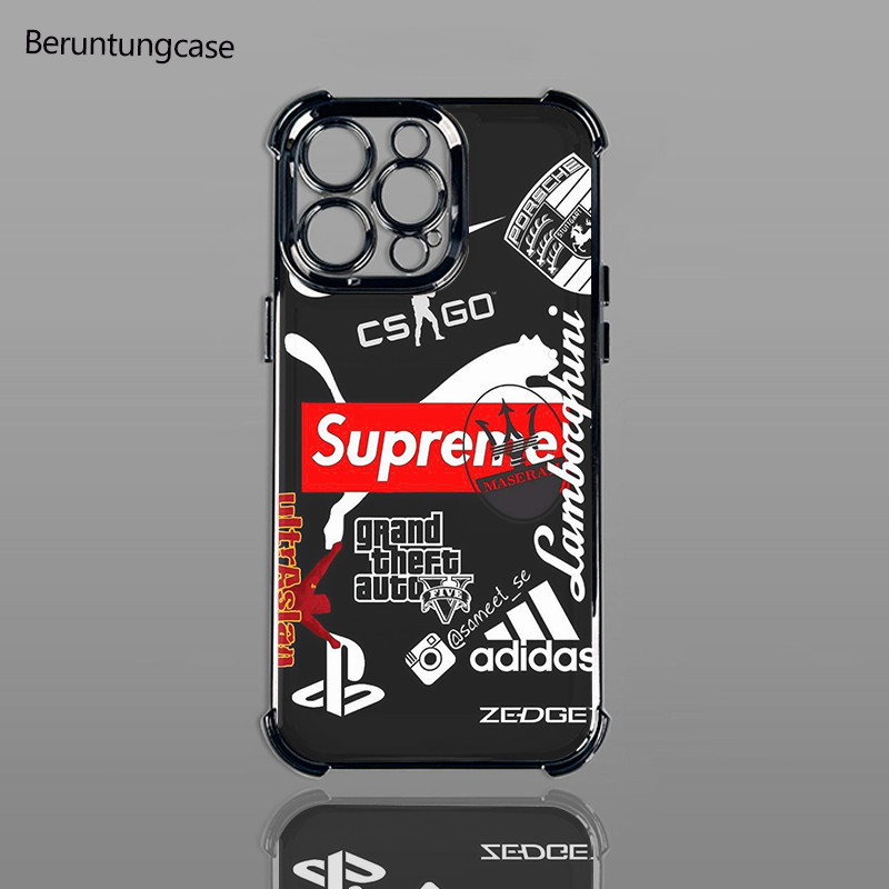 Case Redmi Note 10 Soft Case Redmi Note 10 Pro Casing Redmi Note 11 Note 10S Note 9 Hp Anti Jatuh Ca
