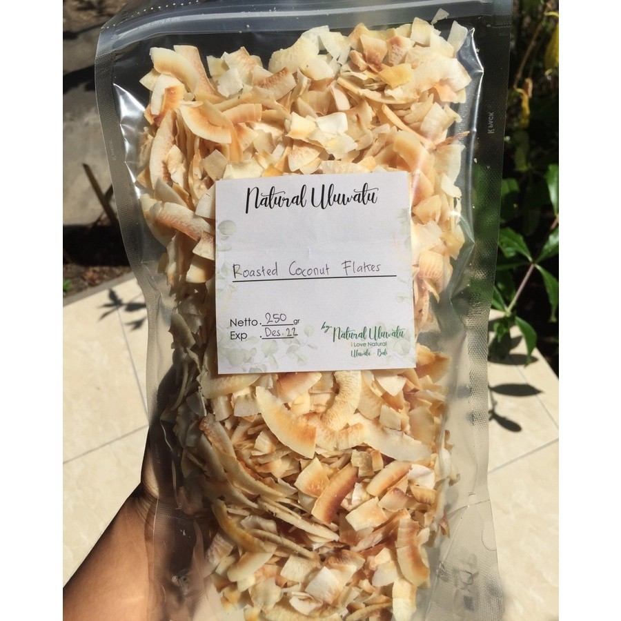 

Roasted Coconut Flakes / Kelapa serut panggang 500gr