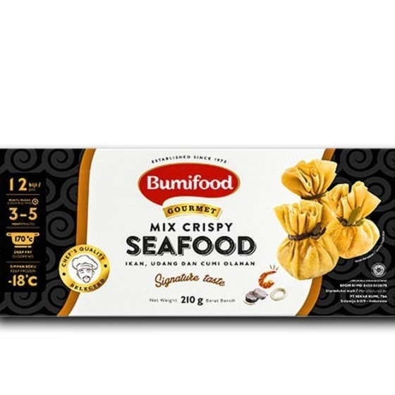 

Bumifood Mix Crispy Ikan Udang dan Cumi 210 Gram