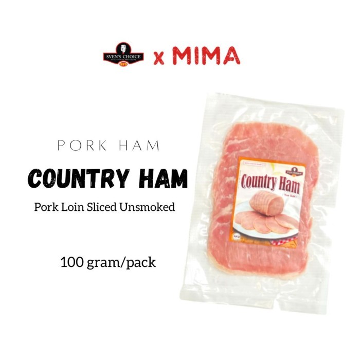

Sven's Choice Country Ham Sliced 100gr