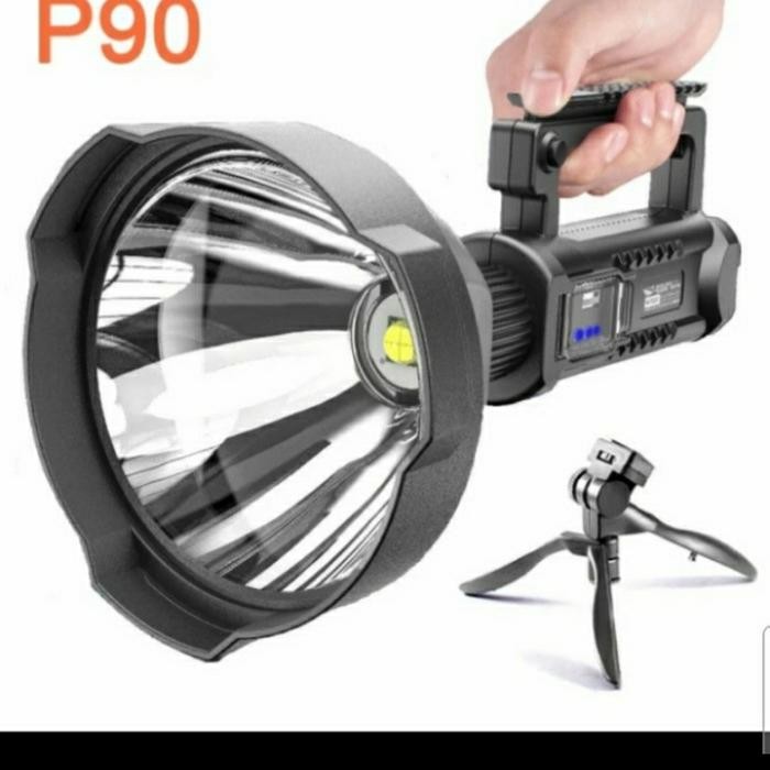 senter sorot bright 9000 lumens Big lamp LEED XHP50 USB CHARGER