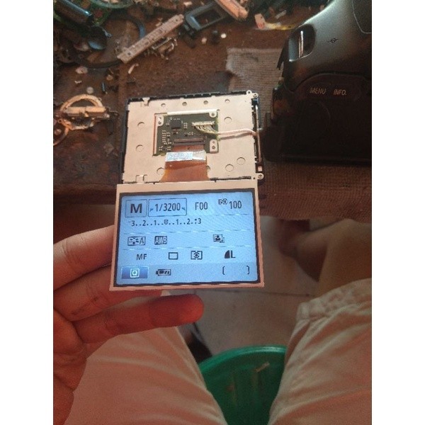 LCD canon 600d baru CO