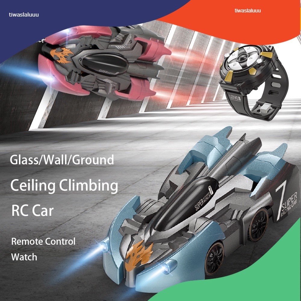 Anti Gravitasi Wall Climbing RC Mobil Listrik 360 Berputar Stunt Mobil RC Antigravity Mesin Auto Mob