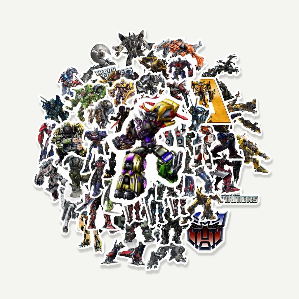 

Sticker Pack Sticker Kartun Transformers Sticker | Sticker TUMBLR | Stiker LAPTOP KOPER HELM