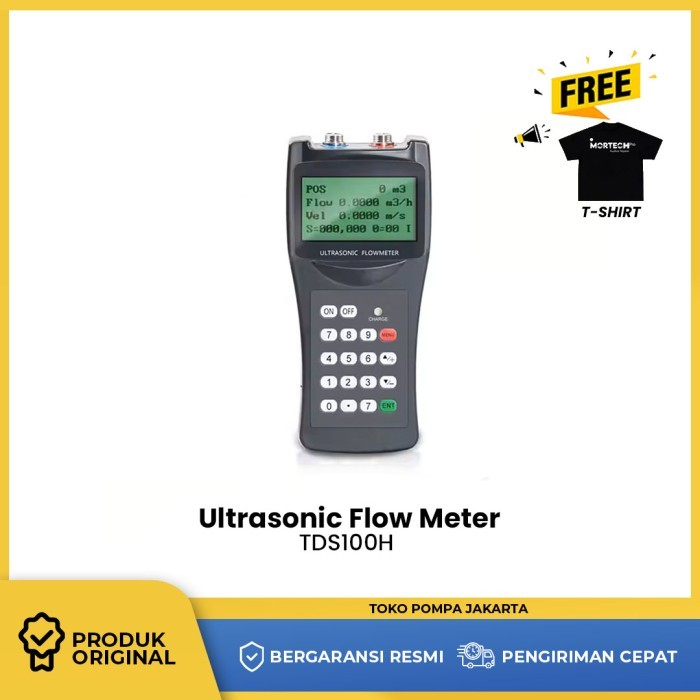 Ultrasonic Flow Meter 50-700mm TDS100H M2 Portable TDS-100H Water