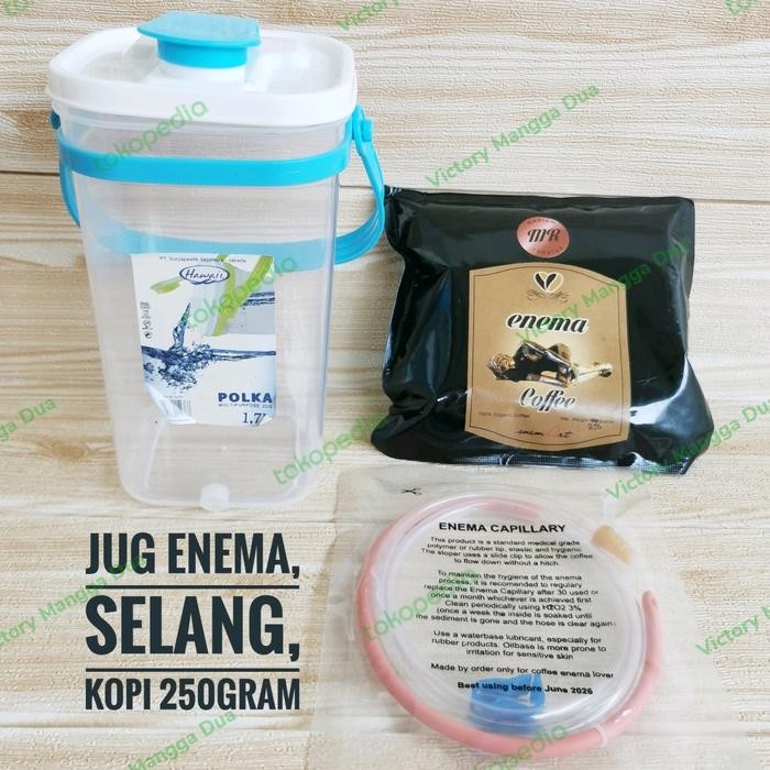 wadah enema kopi plastik jug enema kopi