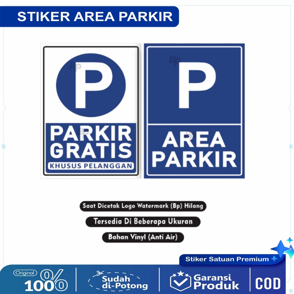 

Stiker Area Parkir / Stiker Parkir Gratis Khusus Pelanngan / Stiker Area Parking / Stiker Parkir