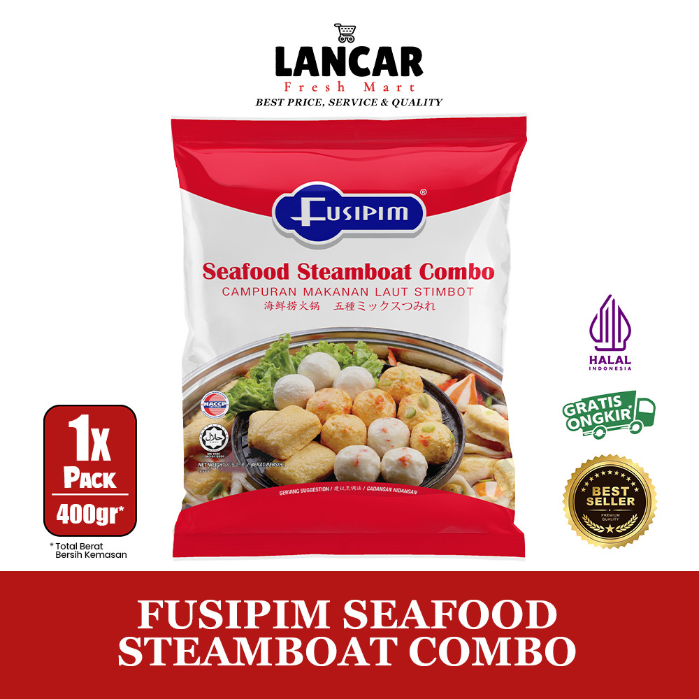 

FUSIPIM SEAFOOD STEAMBOAT COMBO 400GR