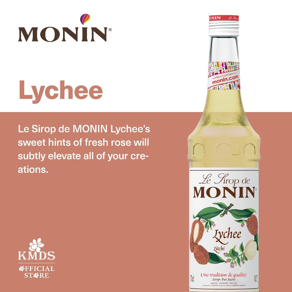 

Monin Lychee Syrup 70 Cl 700 Ml
