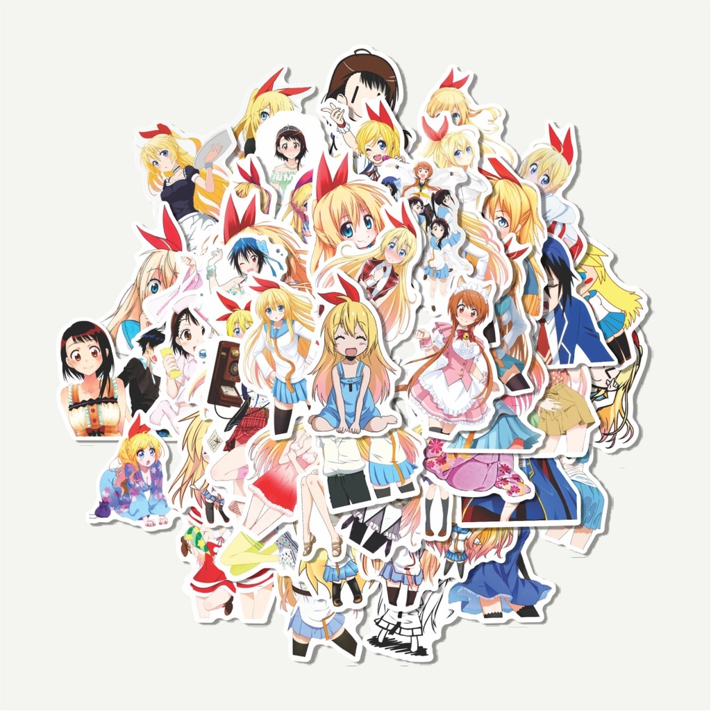 

Sticker Pack Stiker Anime Nisekoi Sticker | Sticker TUMBLR | Stiker LAPTOP KOPER HELM
