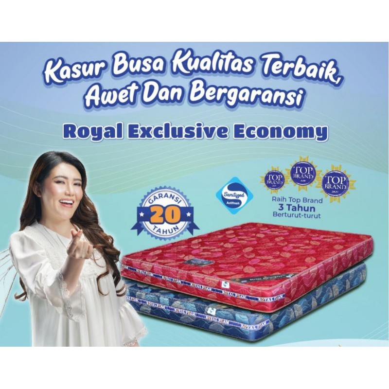 𝗛𝗮𝗽𝗽𝘆 𝗜𝗱𝗲𝗮 - KASUR BUSA ROYAL FOAM REE T.21cm Garansi 20th Anti Kempes ORIGINAL 100%
