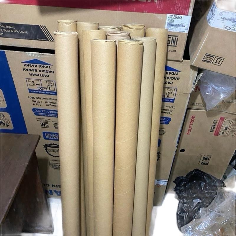 

Pipa Karton 120 cm x 8 cm – Selongsong Kertas Tebal | Paper Core Panjang & Kokoh