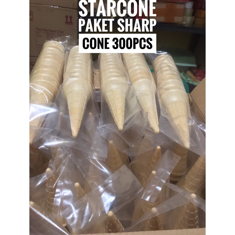 

STARCONE PAKET 300pcs SHARP CONE