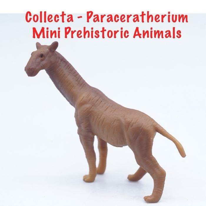 Collecta A1100 Mini Prehistoric Animals - Paraceratherium Badak Purba  - Small Size Ukuran Kecil Mai