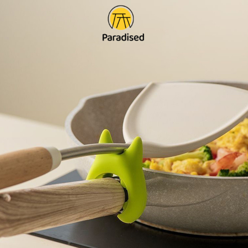 

Rubber Spatula Holder | Tempat Spatula | Sandaran Spatula Gagang Panci | Capitan Gagang Panci | Penahan Tutup Panci Paradised