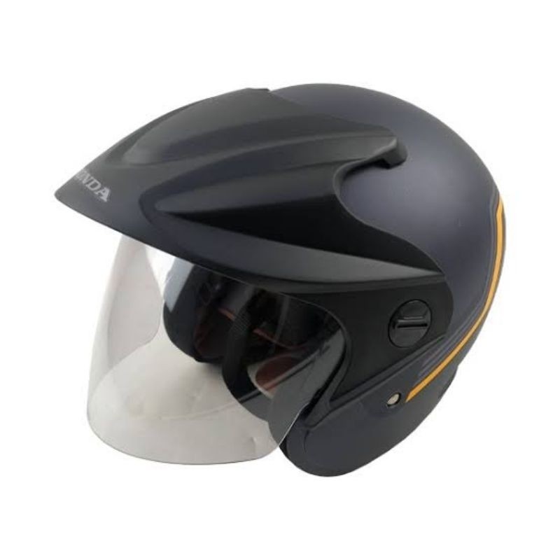 (BLV2) Helm HONDA Terbaru BLUE V2 ORIGINAL AHM