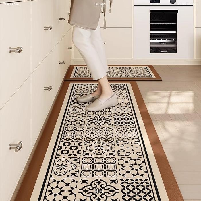 keset dapur tahan air dan tahan minyak,Keset dapur,keset dapur tanpa cuci,keset dapur tahan minyak,K