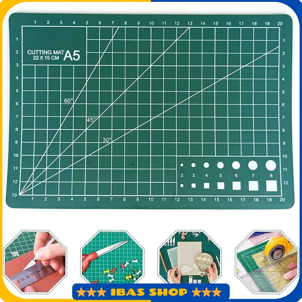 

Working Pad Cutting Mat Alas Potong Papan Kerja A5 22x15cm - GKSA4