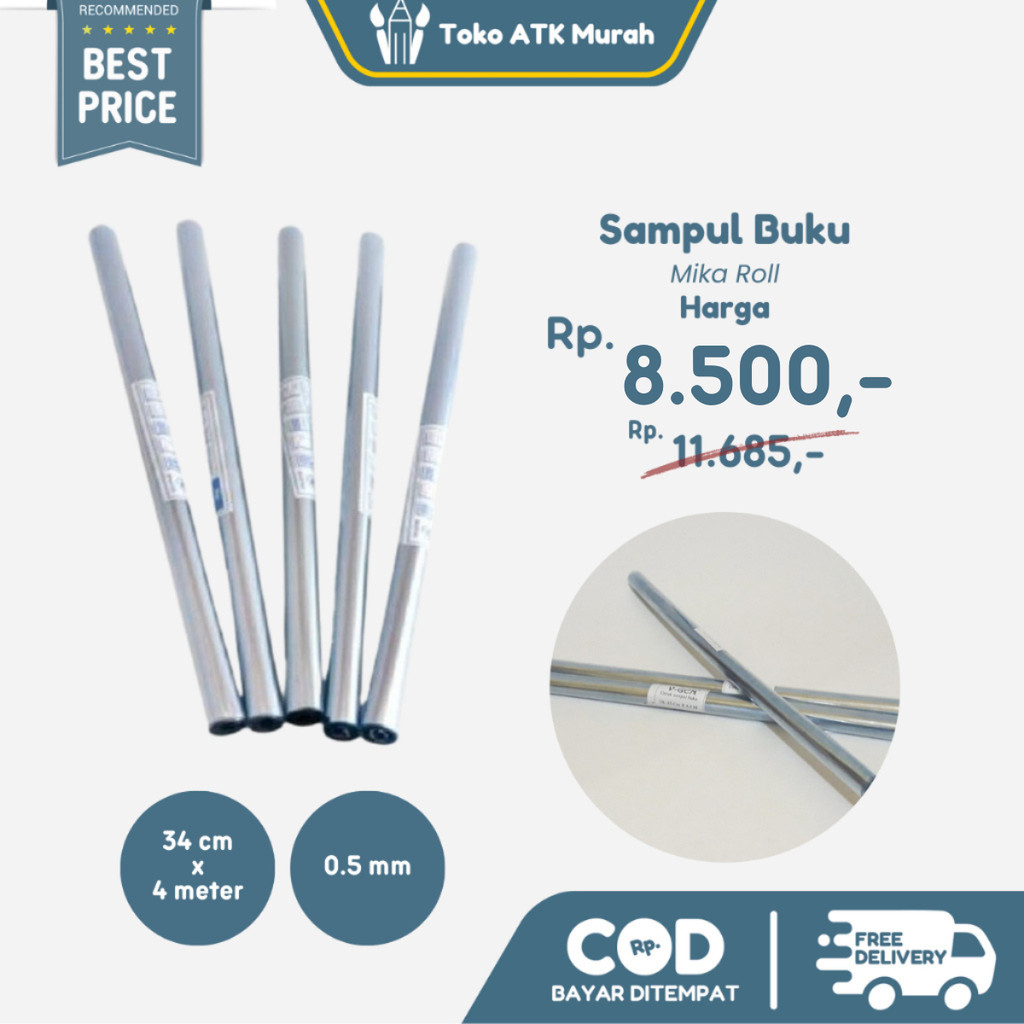 

Sampul Buku Mika Rol 34cm