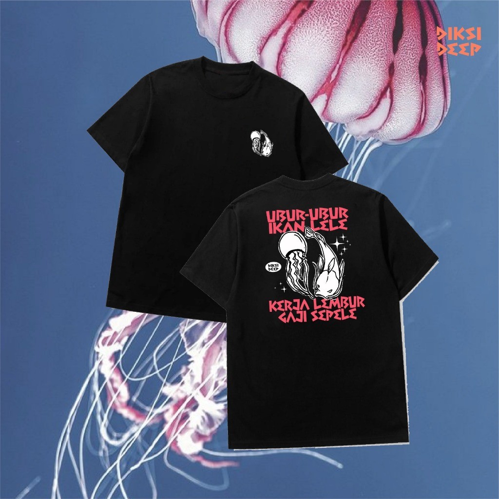 BAJU KAOS "UBUR UBUR IKAN LELE"