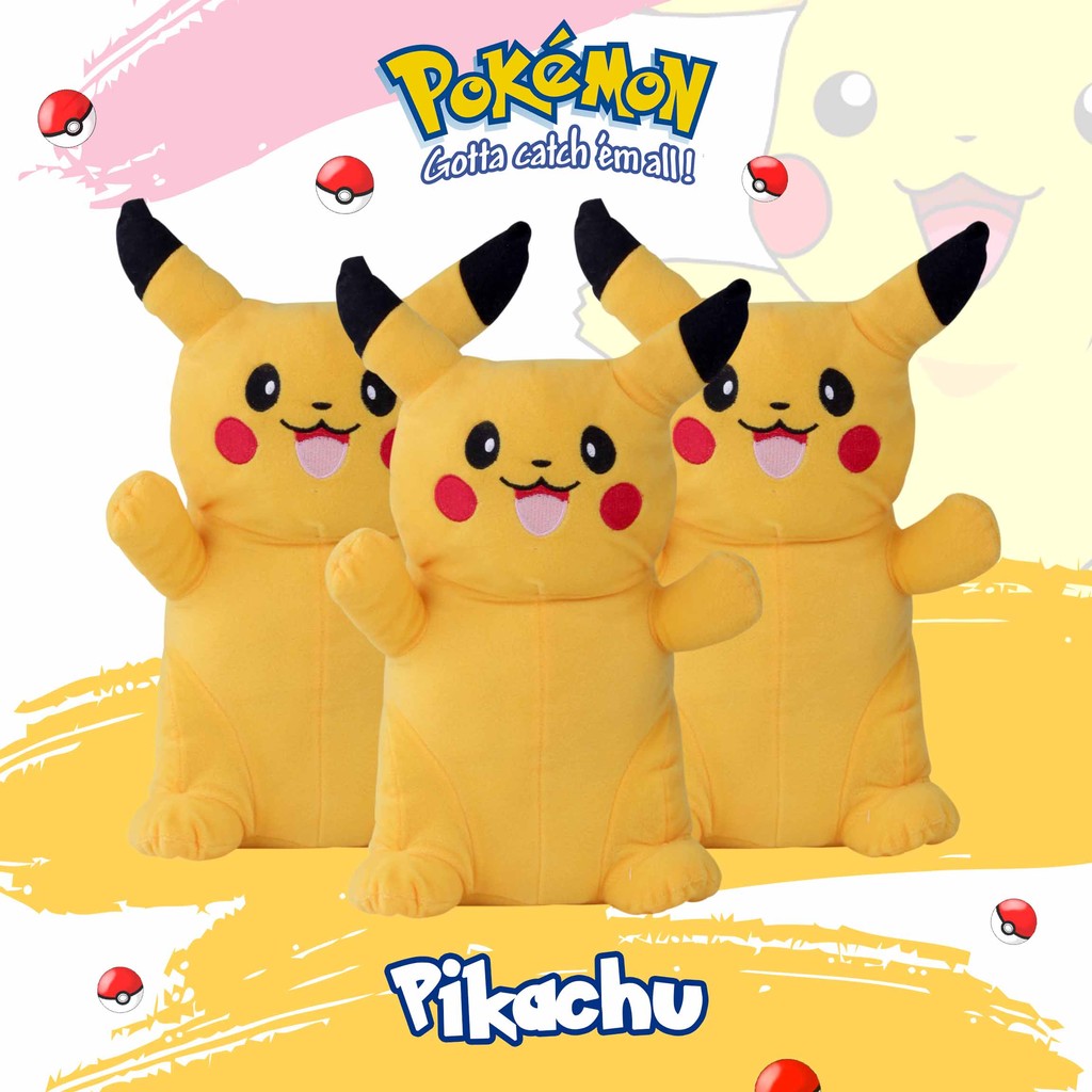 Boneka Pikachu Pyona PYN 792 Boneka Pikachu Pyona PYN 792 – Lucu & Super Gemoy!