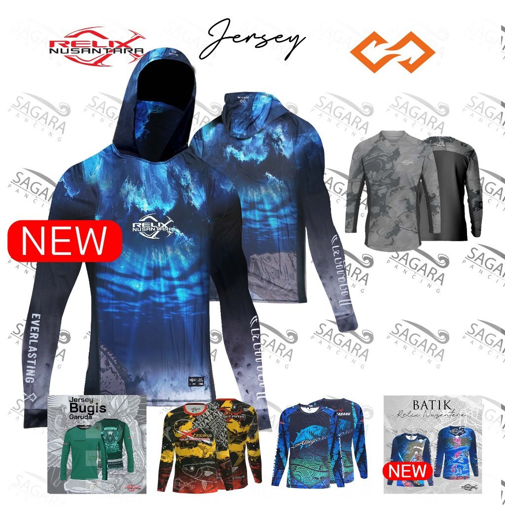 Jersey Relix Nusantara Jersey Mancing Baju Mancing