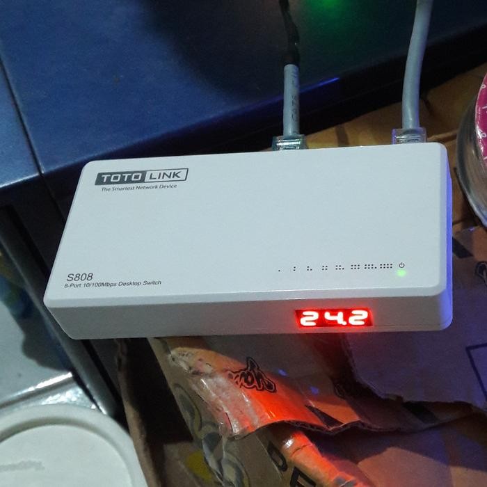 PoE Modif Switch TOTOLINK S808 - 4 poE (V4)