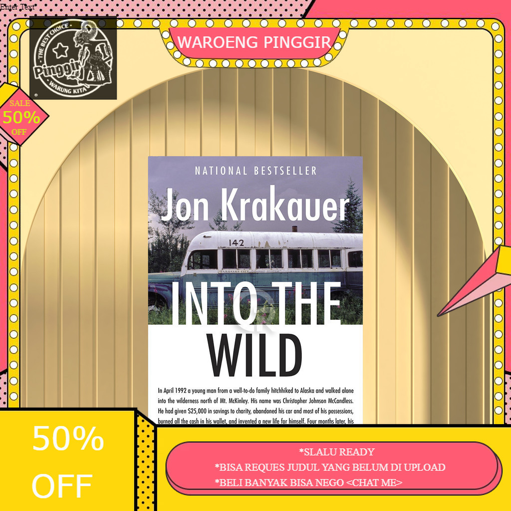 Book Into the Wild by Jon Krakauer