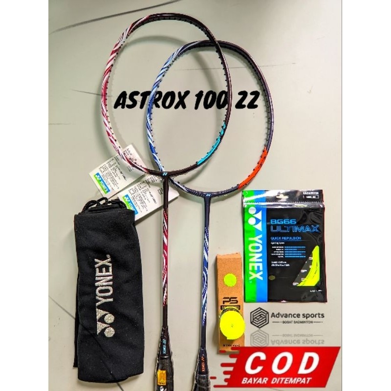 RAKET BADMINTON ASTROX 100ZZ GRADE ORI SIAP PAKAI BONUS TAS DAN GRIPCO