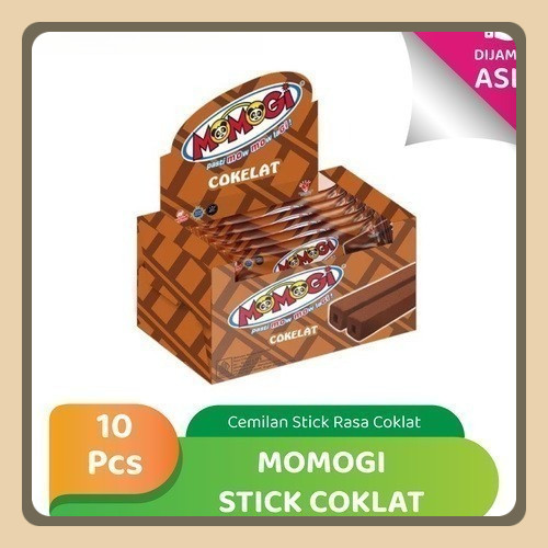 

Momogi Stick Coklat 12 gr Snack Makanan Ringan (10 Pcs)