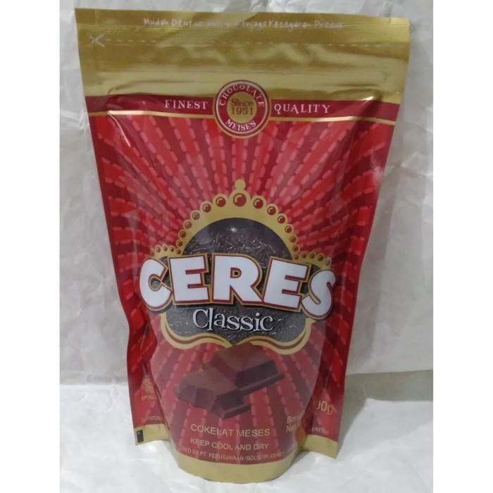 

Meses Ceres / Ceres Classic Coklat - 500 Gram