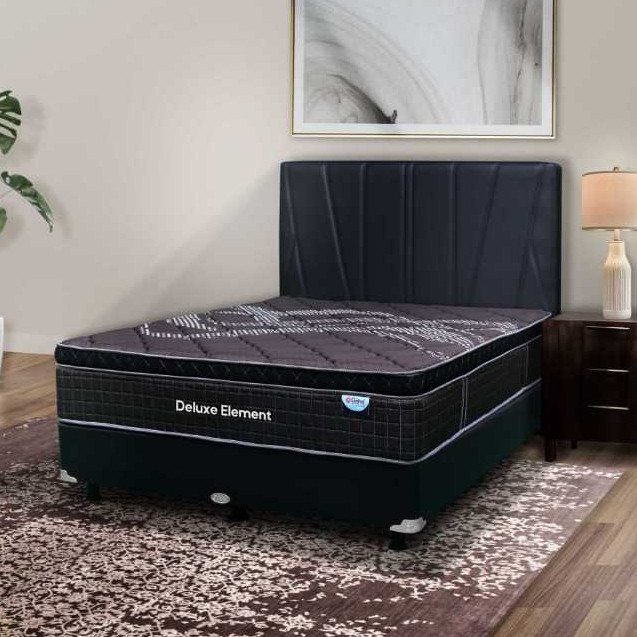 1 SET (KASUR + DIVAN) Springbed Central ELEMENT PillowTop / Kasur Central Deluxe Pillowtop / Matras 