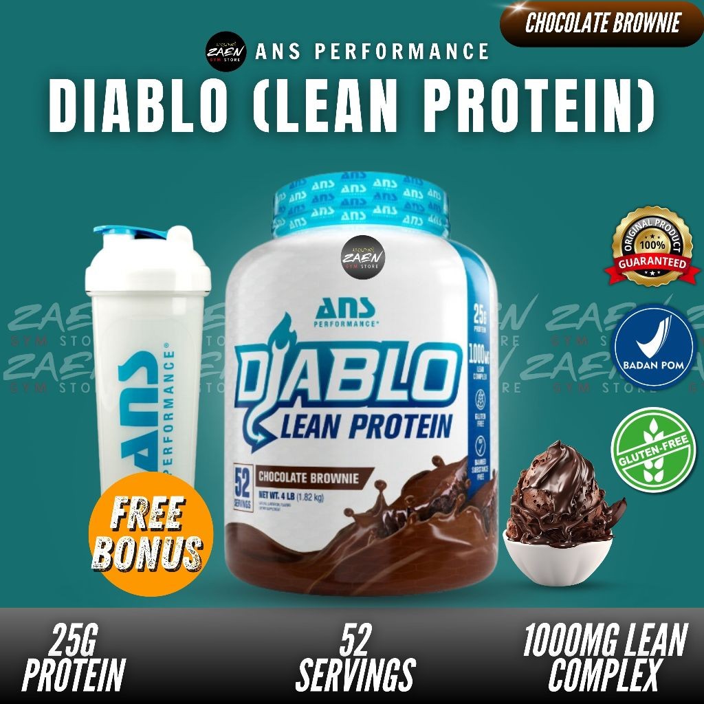 

ANS Performance Diablo Protein 4 Lbs Whey Protein + Fat loss Formula