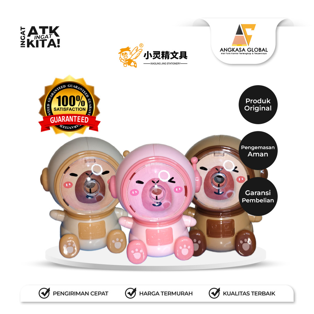 

XIAOLINGJING RAUTAN MEJA SPACE CAPYBARA 18148 (1PC)