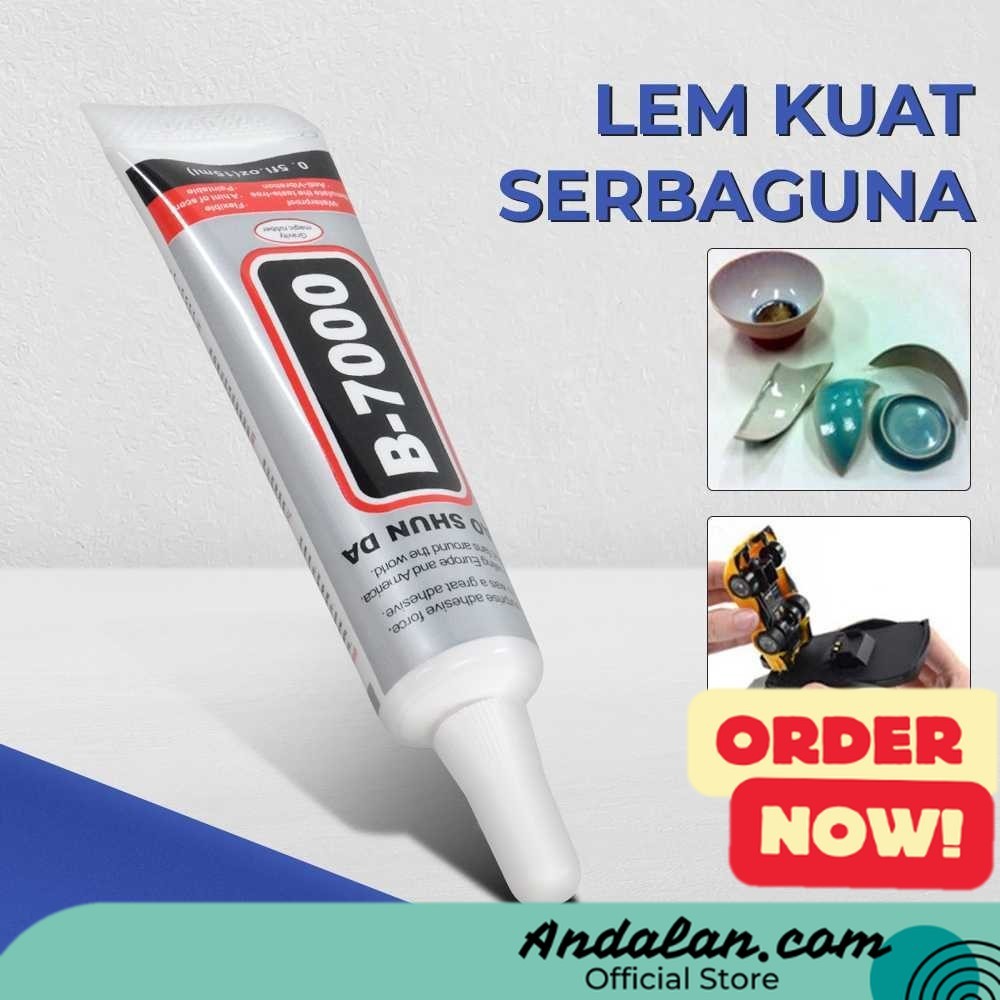 

Lem Kuat Serbaguna Power Glue Strong Adhesive 15ml - B-7000