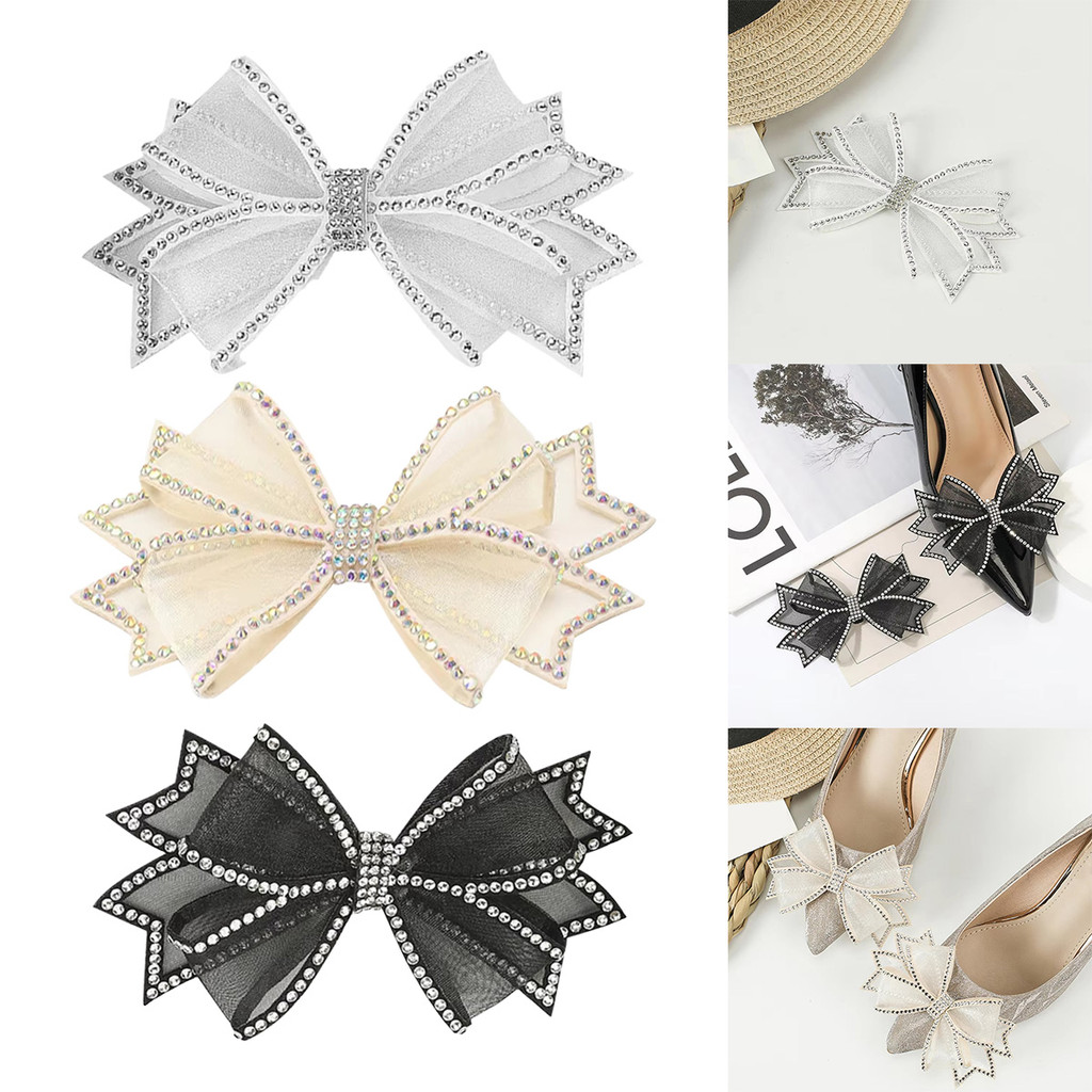 Busur hiasan heels wanita | Shoe Clip | Hiasan Jepit Sepatu | aksesoris sepatu wanita