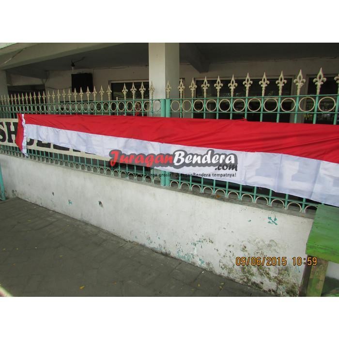 

Umbul-umbul Kuncir Merah Putih / Umbul-umbul Hiasan Agustusan - 4Meter