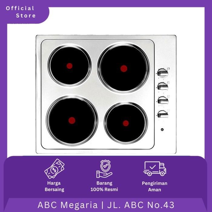 Delizia Kompor Listrik 4 Pemanas DHP64CS7IX / DHP-64CS7IX 60cm