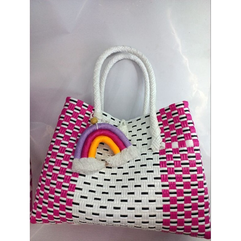Tas Jali Anyaman Plastik Premium Mini Souvenir