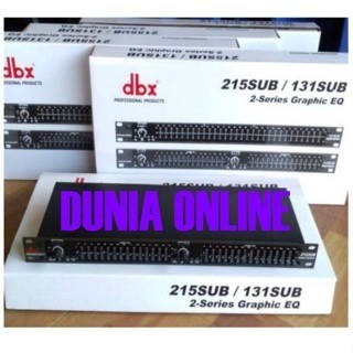 DBX EQUALIZER DBX 215 + SUB DBX 215SUB DBX215SUB GRADE A