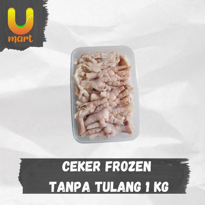

Ceker Frozen Tanpa Tulang 1 kg