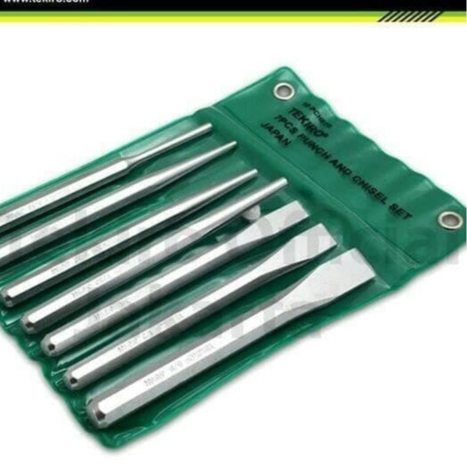 Tekiro Chisel Set 7 PCS Pahat Logam