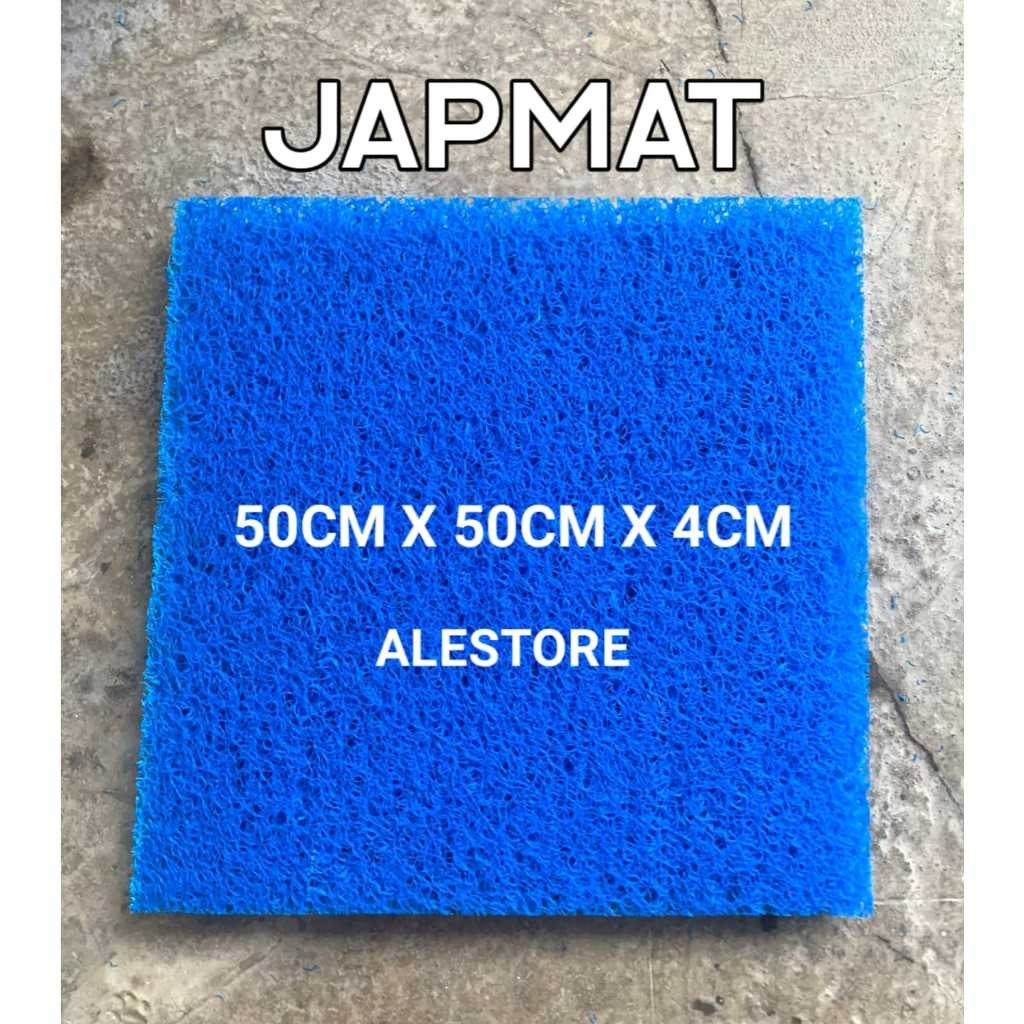 Fishco matt original media filter japmat original filter kolam koi filter aquarium 50x50 MURAH