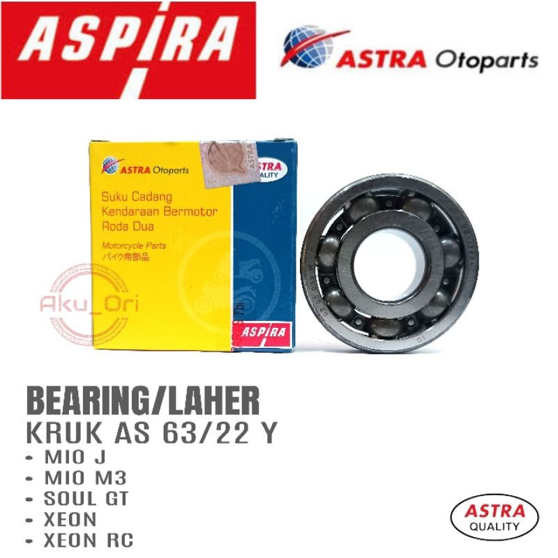 LAHER 63/22Y ASPIRA Laher kruk as kiri Mio Mio j xeon Mio m3