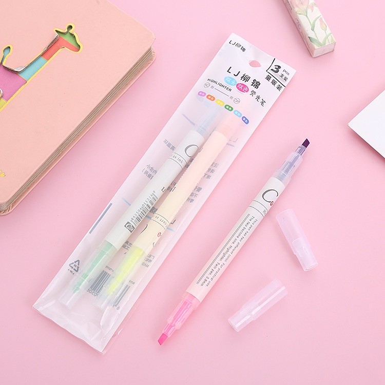 

[ PAKET 3 PCS ] Stabilo 6 warna | 1 SET STABILO WARNA WARNI WARNI - SAN BWI